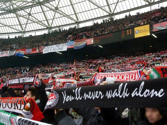 Feyenoord Rotterdam - PSV Eindhoven 04.12.2011.