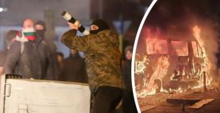 RIOTS: Chaos night in Sofia as massive ultras protest shakes the city
