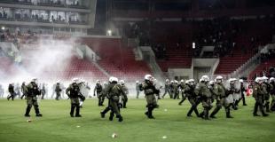 RIOTS: Olympiacos - AEK Athens 23.04.2023