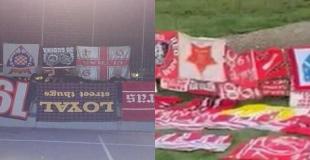 How did Mostar's groups took each other almost all banners