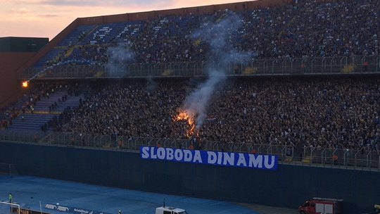 Hajduk Split vs Dinamo Zagreb 12.03.2022. #hajduk #hnkhajduk #hajduksplit # split #dinamo #dinamozagreb #zagreb #bbb #badblueboys #ultras…