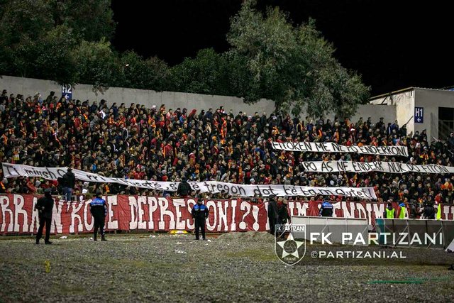 KF Tirana - Partizani Tirana 01.12.2016