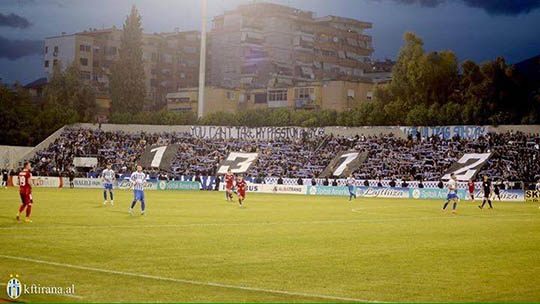 KF Tirana - Partizani Tirana 01.12.2016