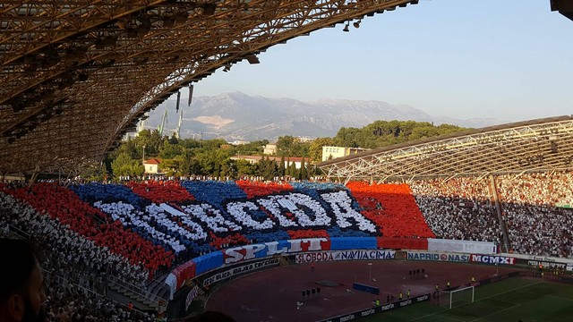 Massive Torcida Split tifo for the Eternal Derby - Hajduk vs Dinamo Zagreb  : r/soccer