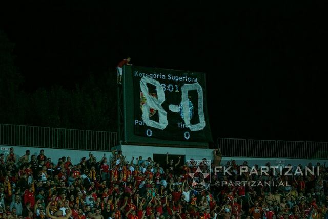 FK Partizani Tirana vs KF Tirana, Kategoria Superiore