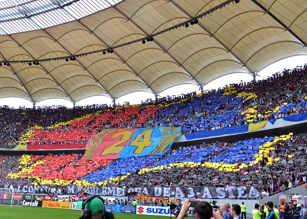 Poza oficială UEFA - Ultras Style Steaua Bucuresti