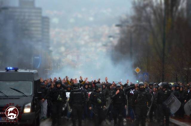 željo sarajevo derbi manijaci horde