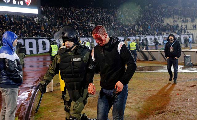 Hooligans.cz - Srbsko: KK Partizan - KK Crvena Zvezda