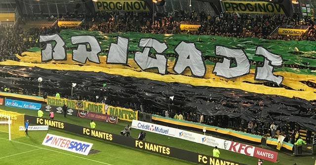 nantes ultras tifo