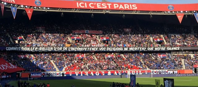 French ultras united against the football federation!