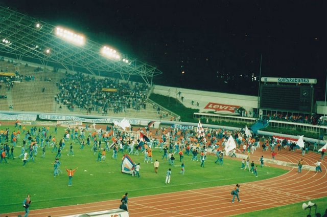 MEMORIES: Hajduk Split - Partizan 26.09.1990