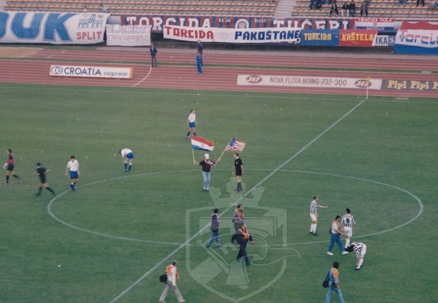 Articulando o jogo: Estrela Vermelha x Hajduk Split (19/05/1990