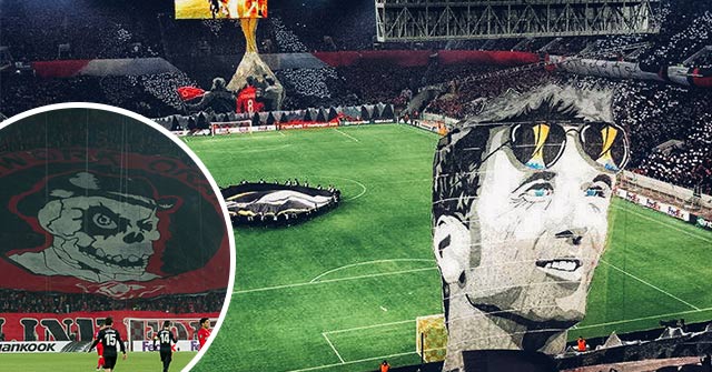 ULTRAS-TIFO.net - Good night from Spartak Moscow!