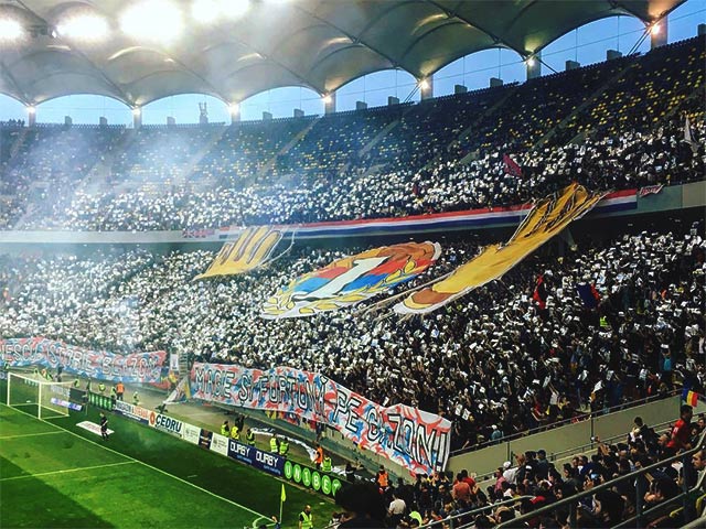 Ultras World - CSA Steaua vs Rapid Bucharest 14.04.18 4th Divsion Romania