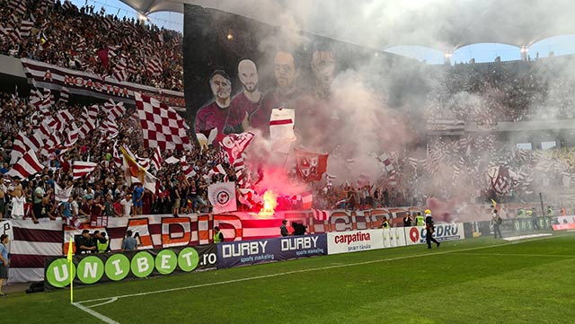 Ultras World - CSA Steaua vs Rapid Bucharest 14.04.18 4th Divsion Romania