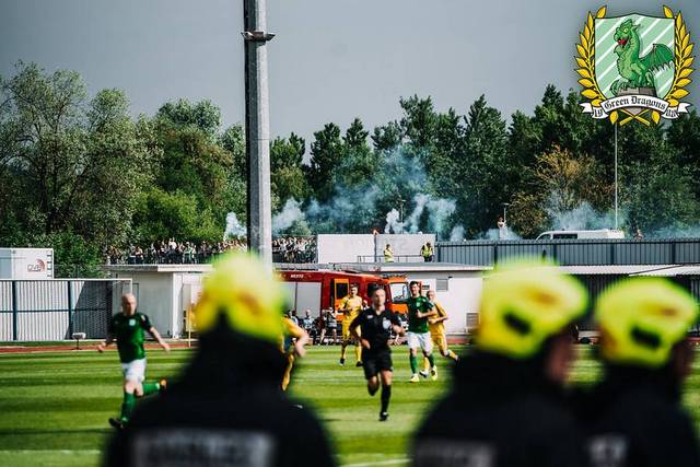 olimpija ljubljana celebration 1