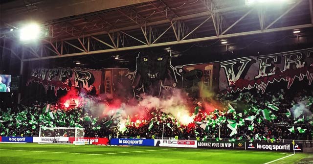 st etienne lyon tifo