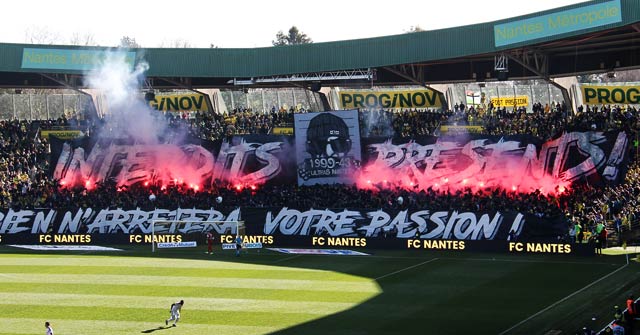 nantes bordeaux ultras tifo