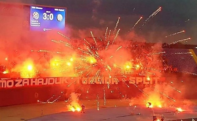 Massive Torcida Split tifo for the Eternal Derby - Hajduk vs Dinamo Zagreb  : r/soccer