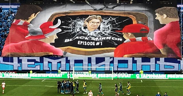 zenit spartak tifo