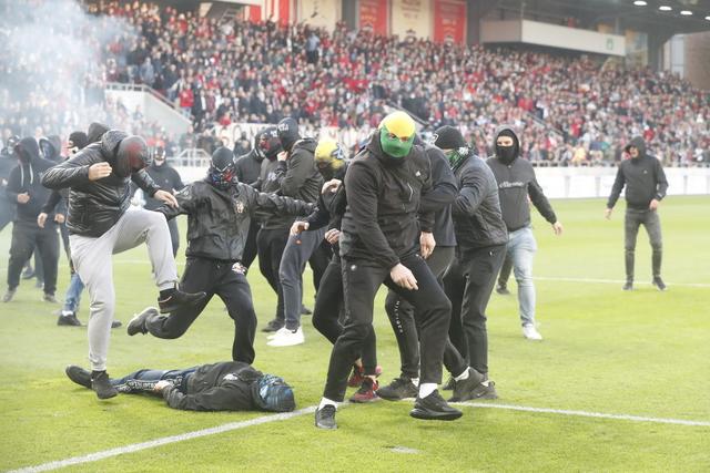 RIOTS: Spartak Trnava - Slovan Bratislava 17.10.2021