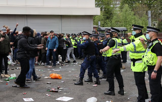 manchester protest 1