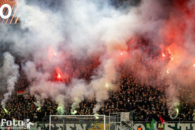 KARNYÚJTÁSNYIRA A KUPATAVASZ !, FERENCVÁROS - CRVENA ZVEZDA, EL, 2022.10.13., OLDALVONAL