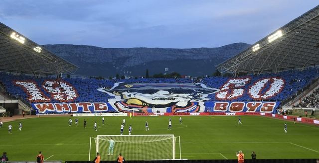 Hajduk Split v Dinamo Zagreb: Flares, fires, faith & football at