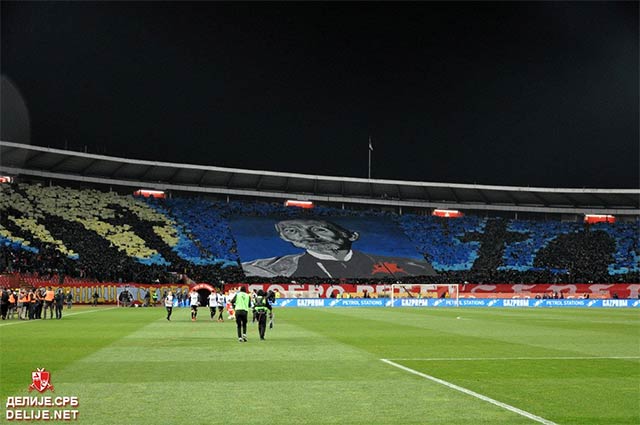 Partizanis fans cheer during the match between FK Partizani and KF News  Photo - Getty Images