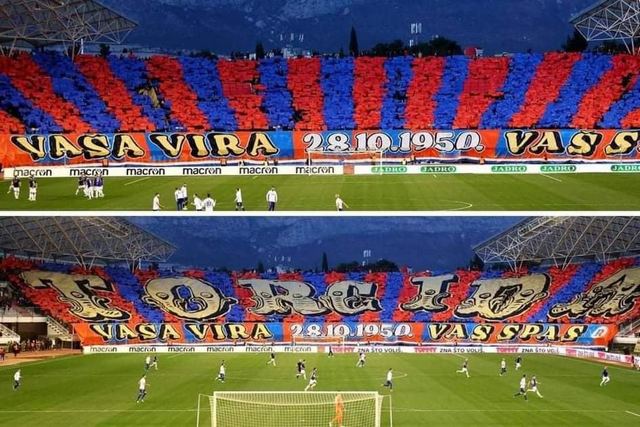 Ultras-Tifo on X: Dinamo Zagreb vs Hajduk Split today #dinamozagreb # hajduksplit #TorcidaSplit #ultrastifo  / X