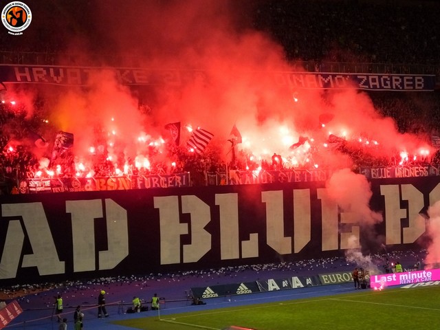 Hajduk Split vs Dinamo Zagreb 12.03.2022. #hajduk #hnkhajduk #hajduksplit # split #dinamo #dinamozagreb #zagreb #bbb #badblueboys #ultras…