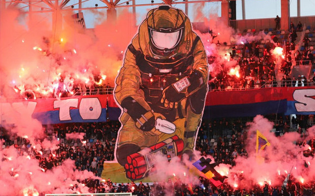 Poza oficială UEFA - Ultras Style Steaua Bucuresti