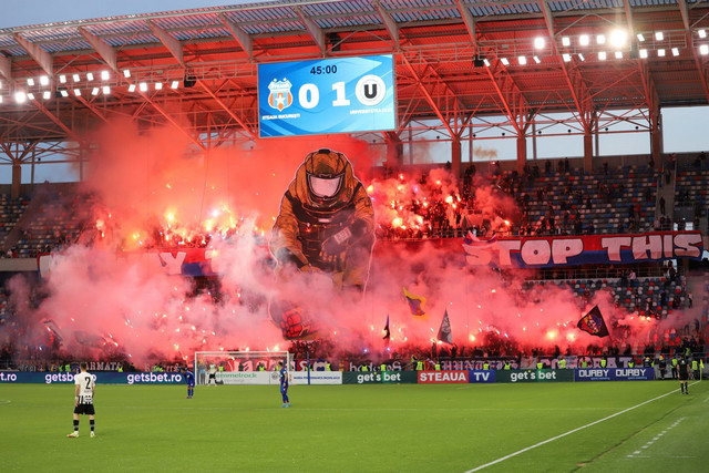 Poza oficială UEFA - Ultras Style Steaua Bucuresti