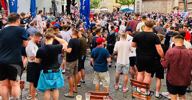 english fans arrested in munich