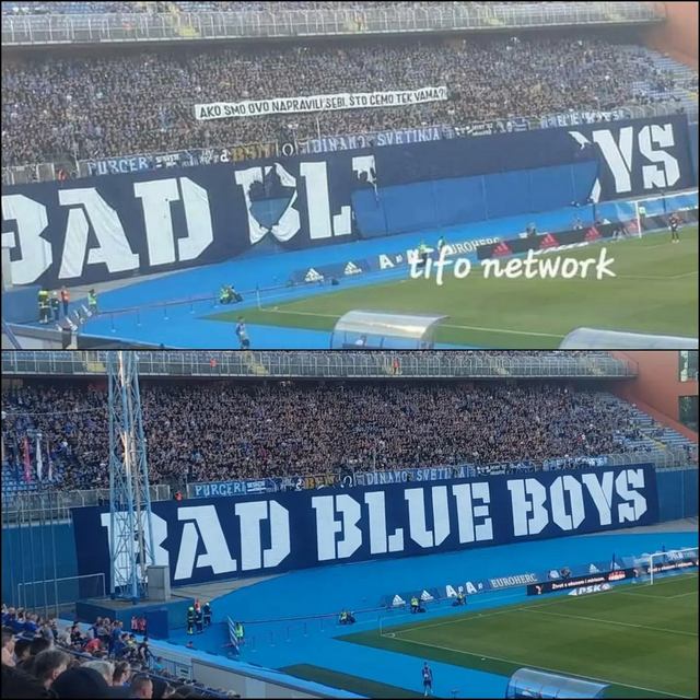 Hajduk Split vs Dinamo Zagreb 12.03.2022. #hajduk #hnkhajduk #hajduksplit # split #dinamo #dinamozagreb #zagreb #bbb #badblueboys #ultras…