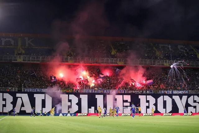 Hajduk Split vs Dinamo Zagreb 12.03.2022. #hajduk #hnkhajduk #hajduksplit # split #dinamo #dinamozagreb #zagreb #bbb #badblueboys #ultras…