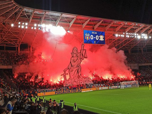 Ultras World - CSA Steaua vs Rapid Bucharest 14.04.18 4th Divsion Romania