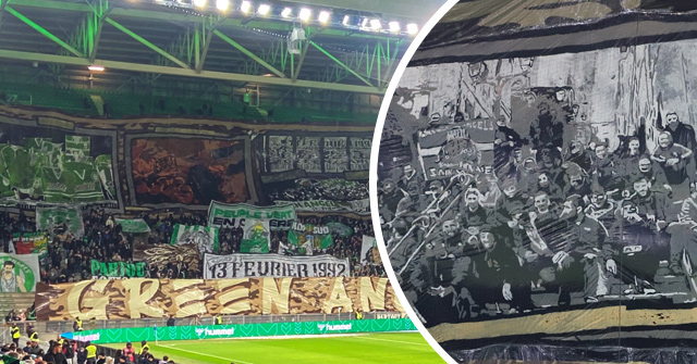 green angels st etienne tifo