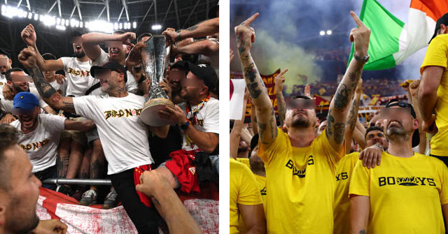 sevilla roma europa league final ultras