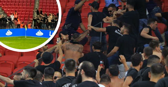 tirana besiktas fight