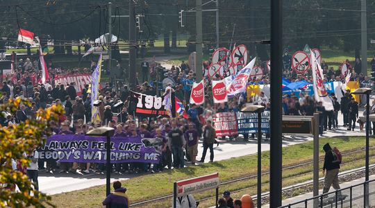 berlin ultras protest 2010