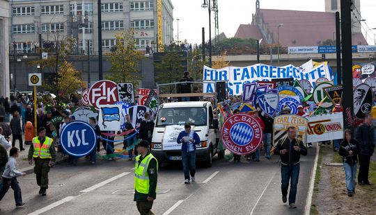 berlin ultras protest 2010