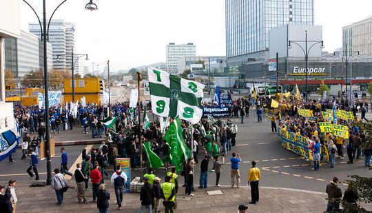 berlin ultras protest 2010