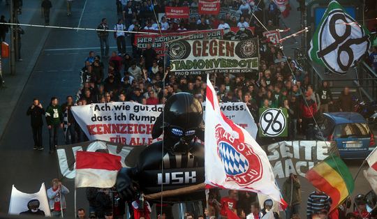 berlin ultras protest 2010