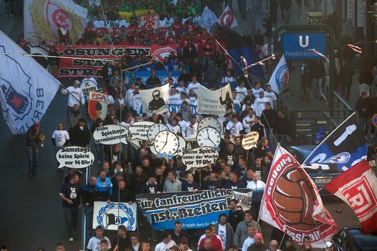 berlin ultras protest 2010