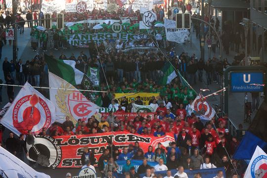 berlin ultras protest 2010