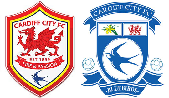 Still cardiff Different logos  Cardiff city fc, Cardiff city