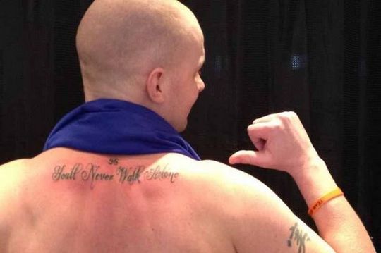Hardcore Everton Fan Gets Liverpool Tattoo To Support Boy Suffering From Mystery Illness