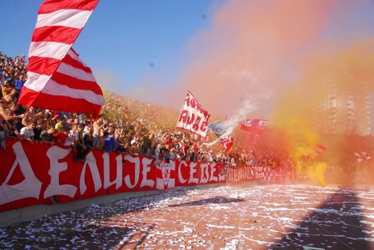 Ultras World - Radnički Niš vs Crvena Zvezda 05.11.2017.