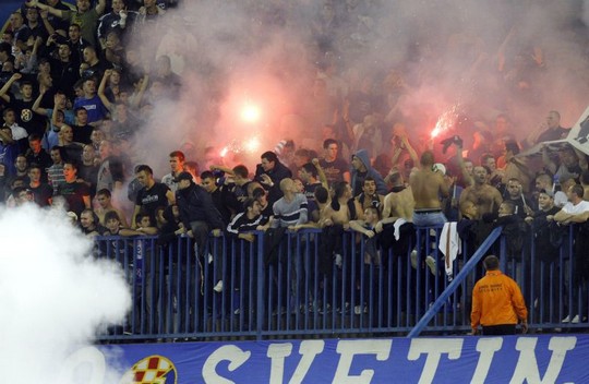 Hajduk Split and Dinamo Zagreb share the points in the big Croatian derby 